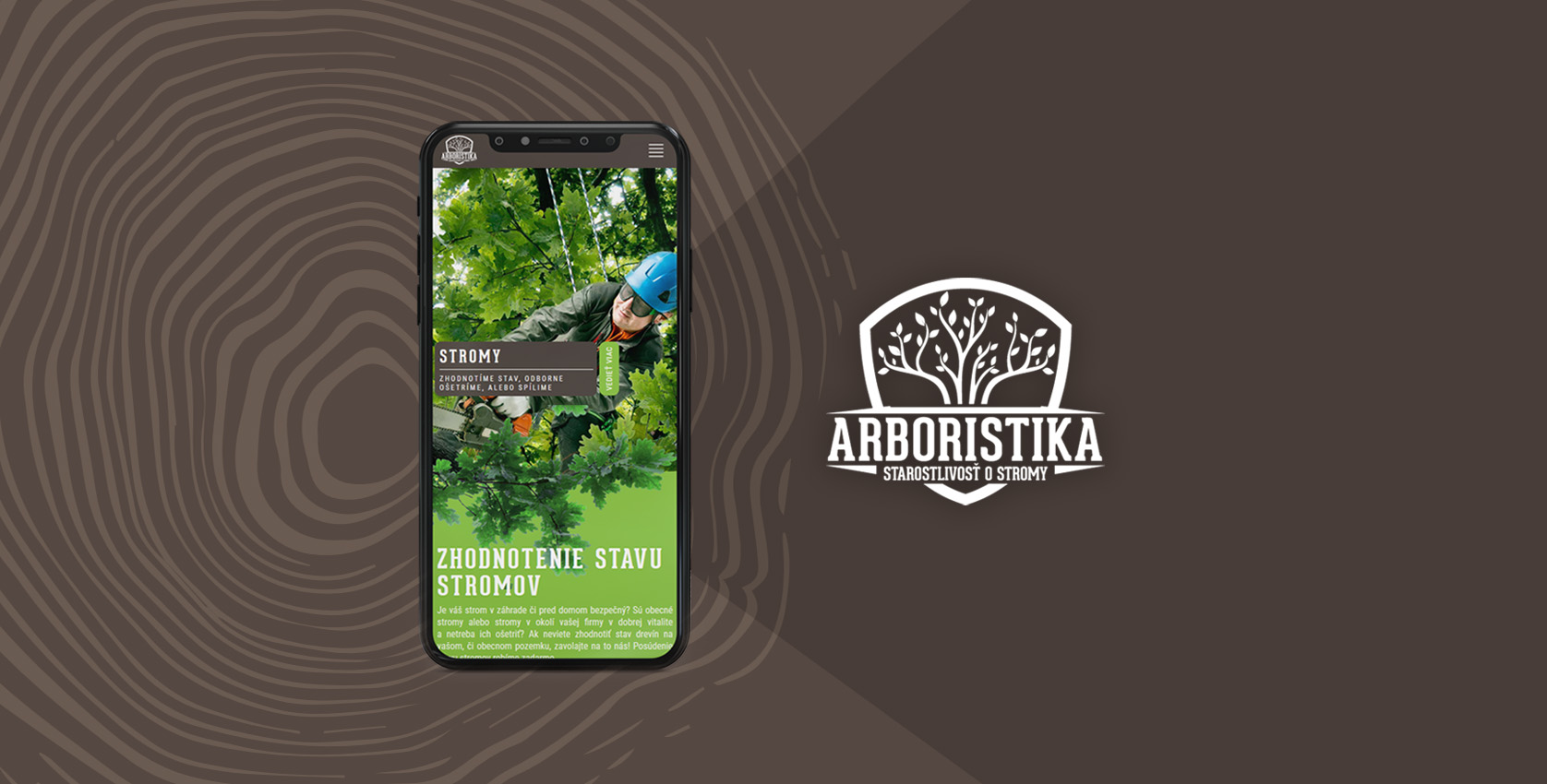 Arboristika Park Servis - Tvorba web stránok