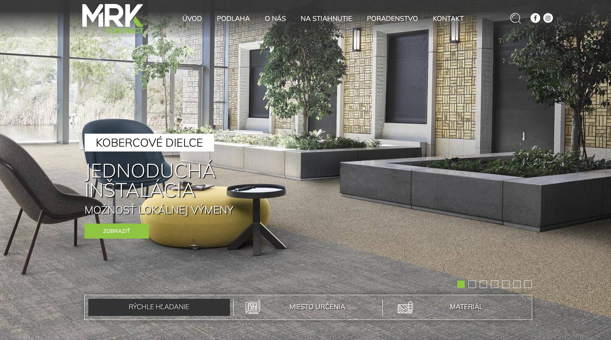 MRK contract - Tvorba web stránok