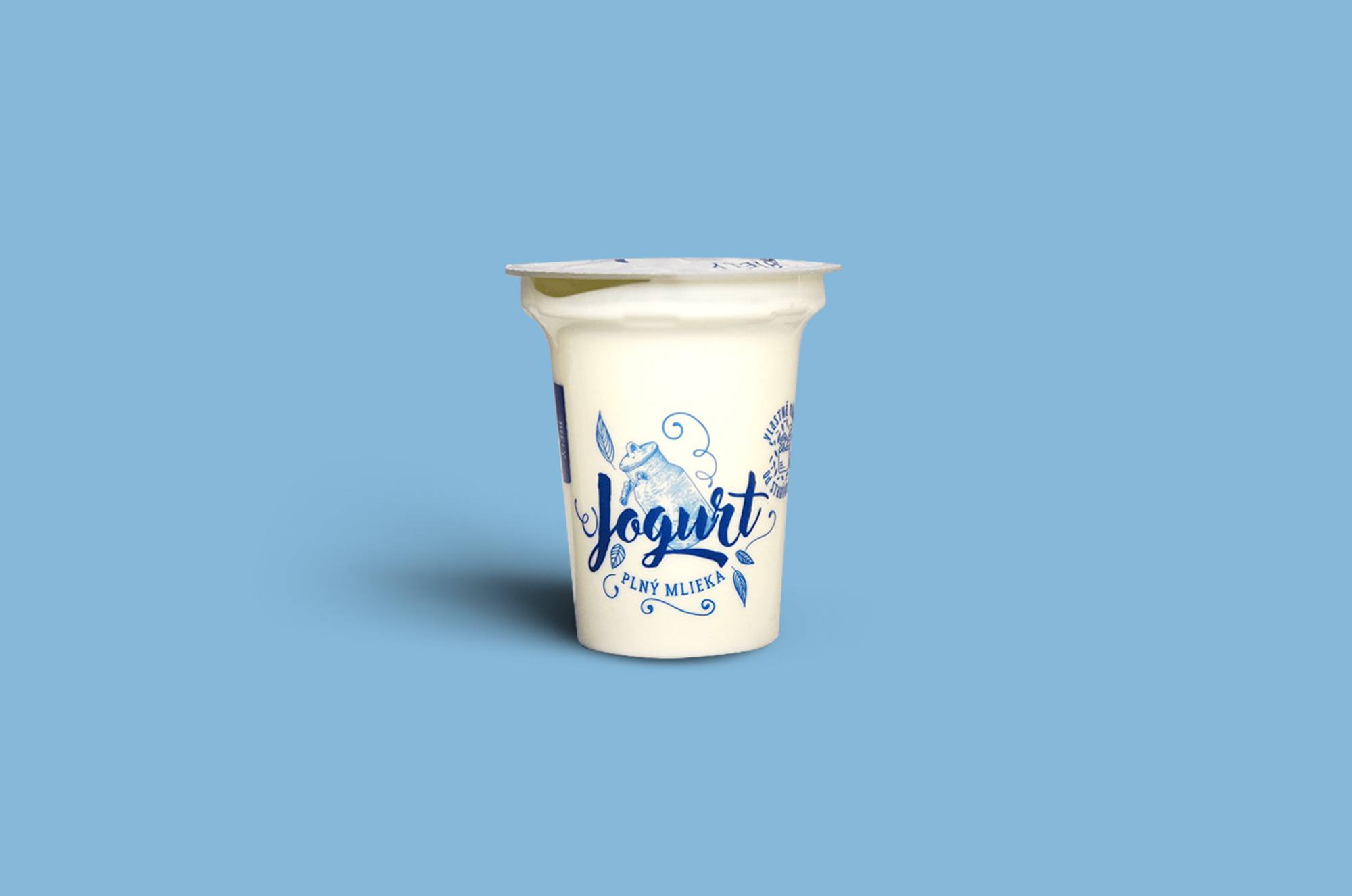 Jogurty Starý Otec - Obalový dizajn