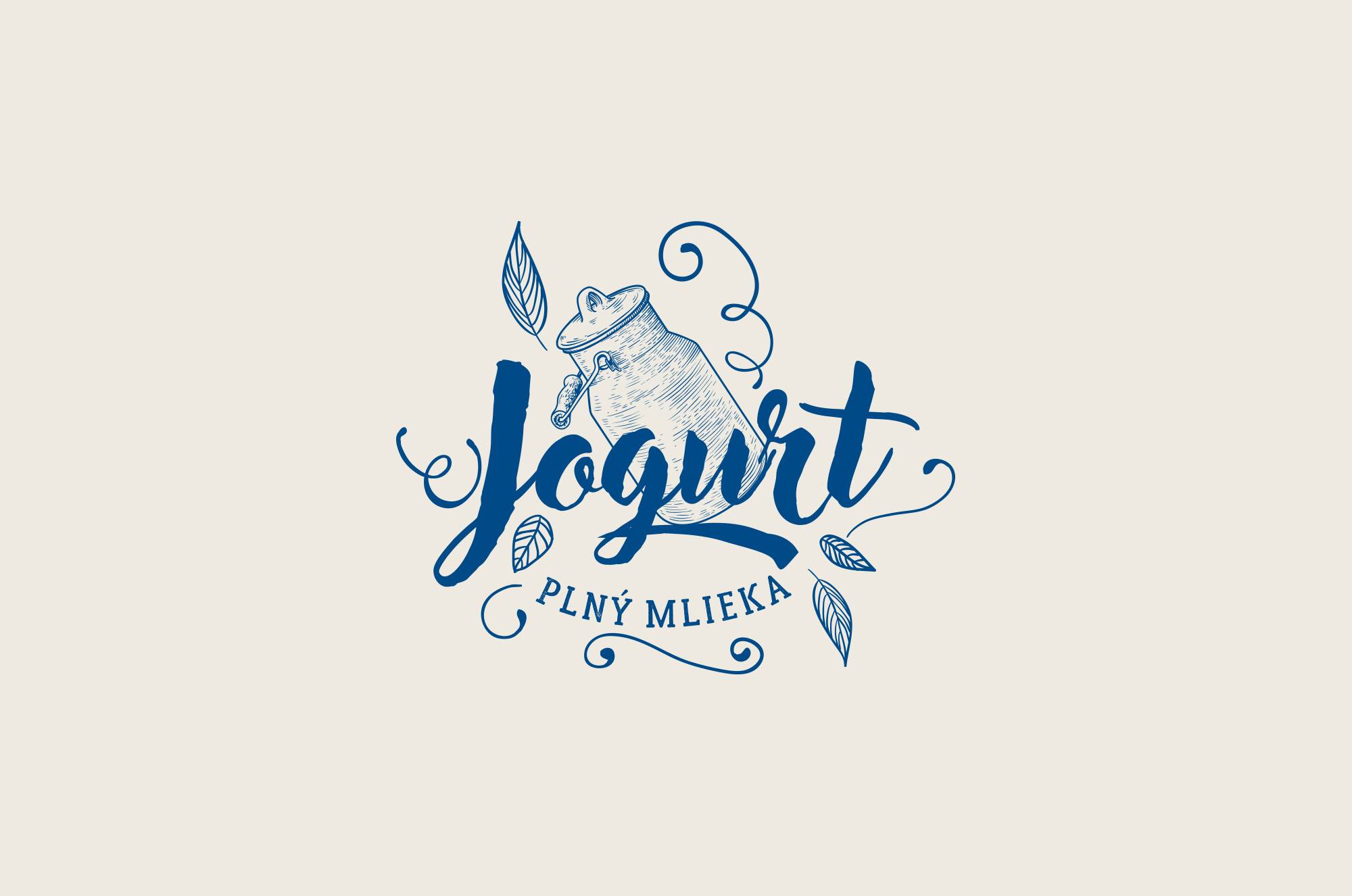 Jogurty Starý Otec - Obalový dizajn