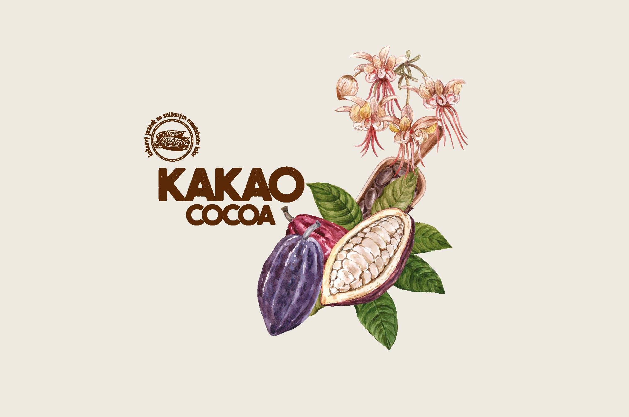 Kakao Gurmino - Obalový dizajn