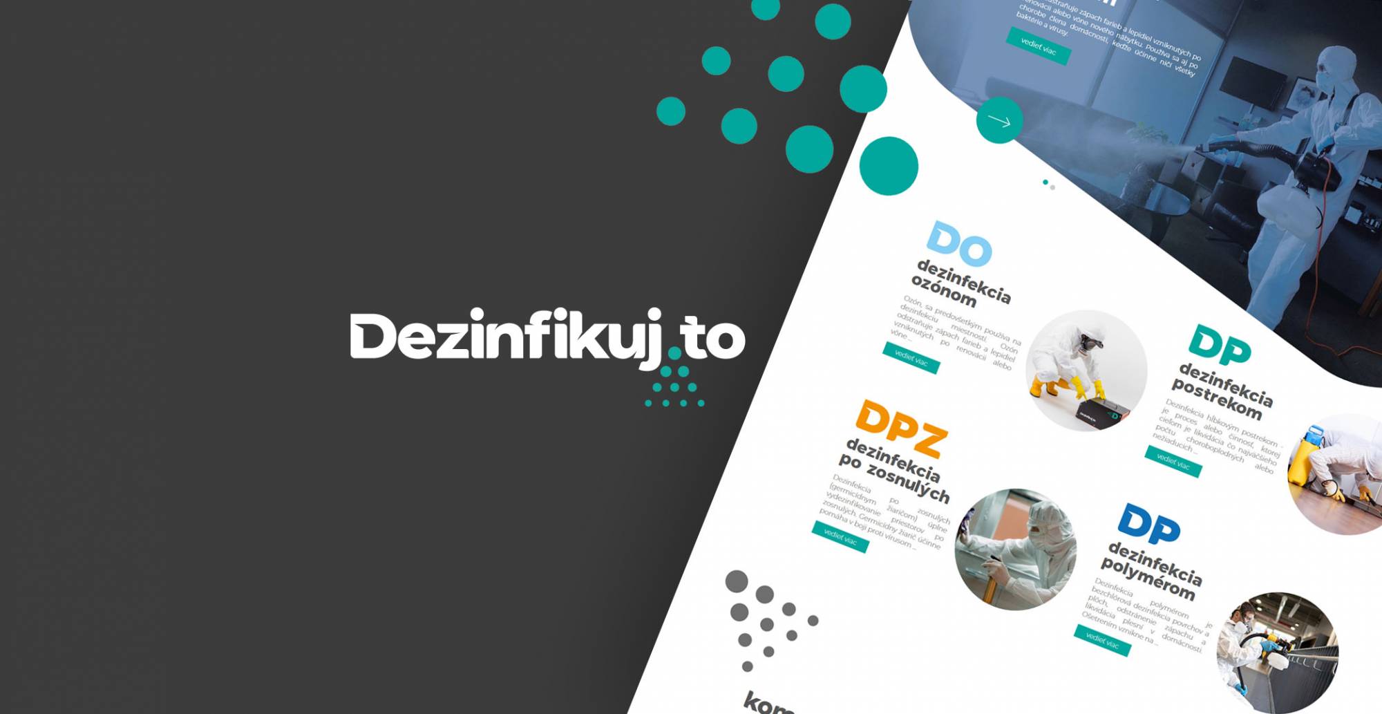 Dezinfikuj.to - Tvorba web stránok