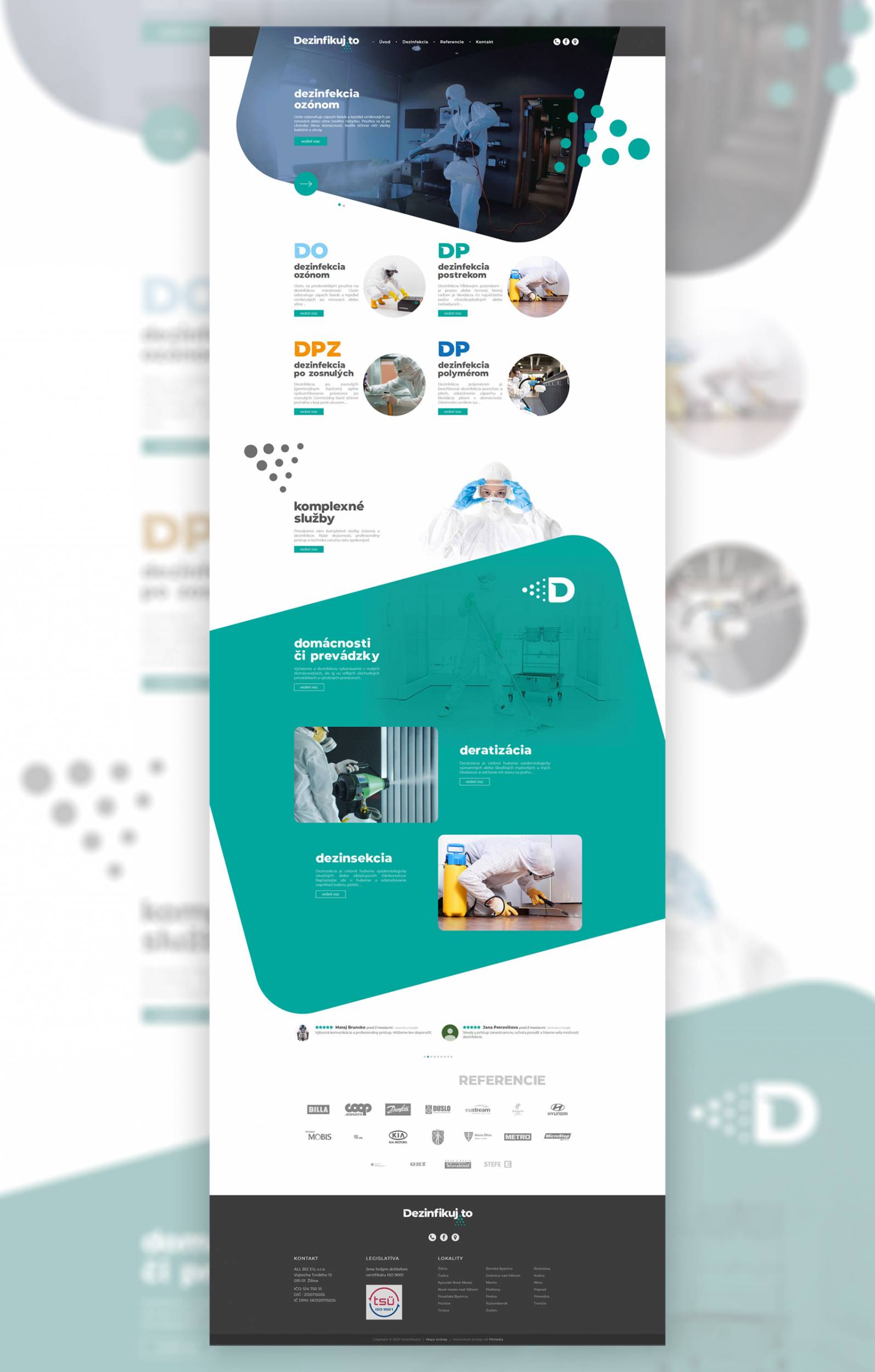 Dezinfikuj.to - Tvorba web stránok