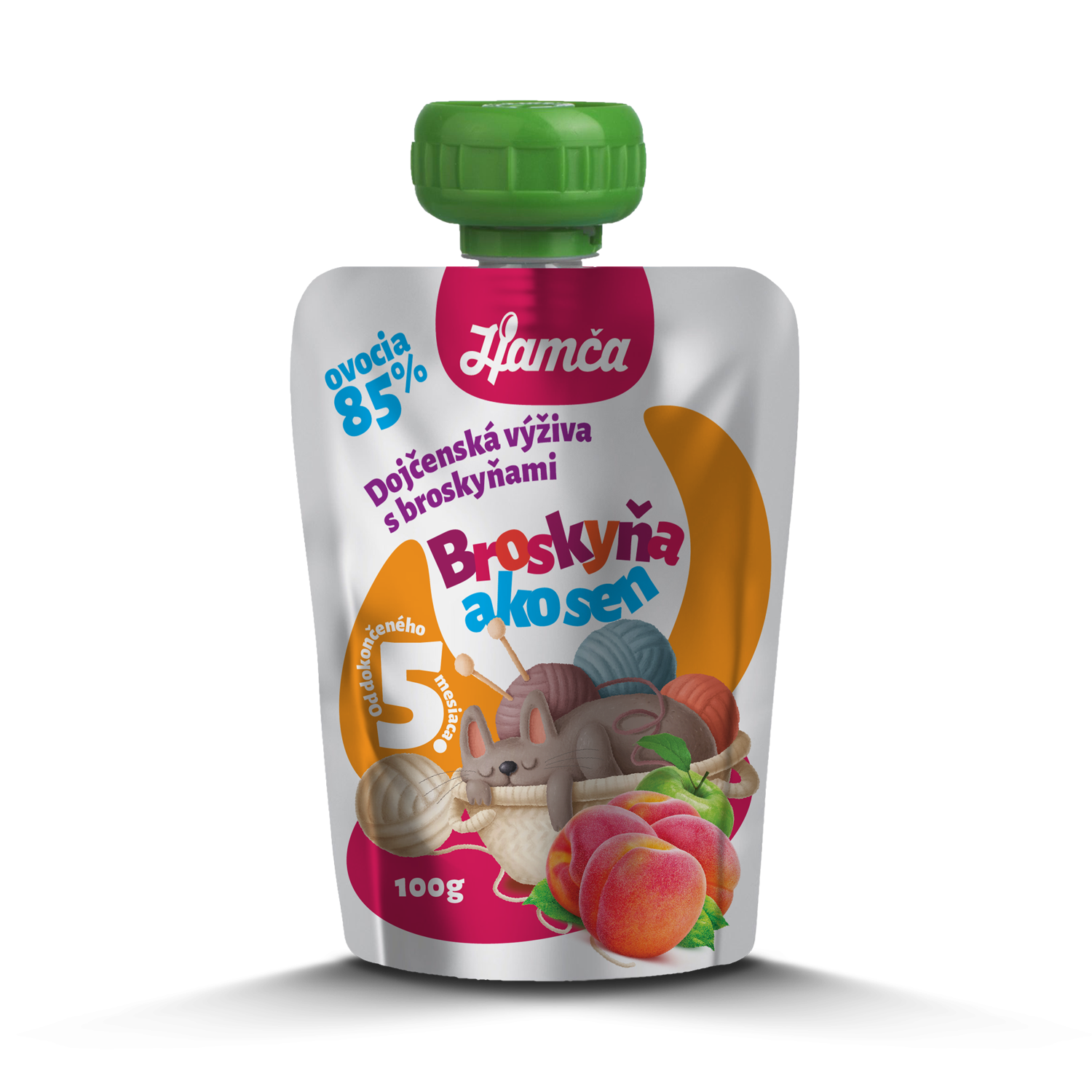Dojčenská výživa HAMČA - Obalový dizajn