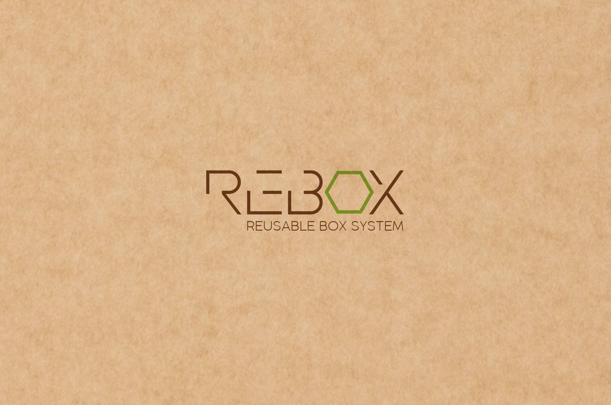 Rebox krabice na viac použití - Tvorba a návrh loga