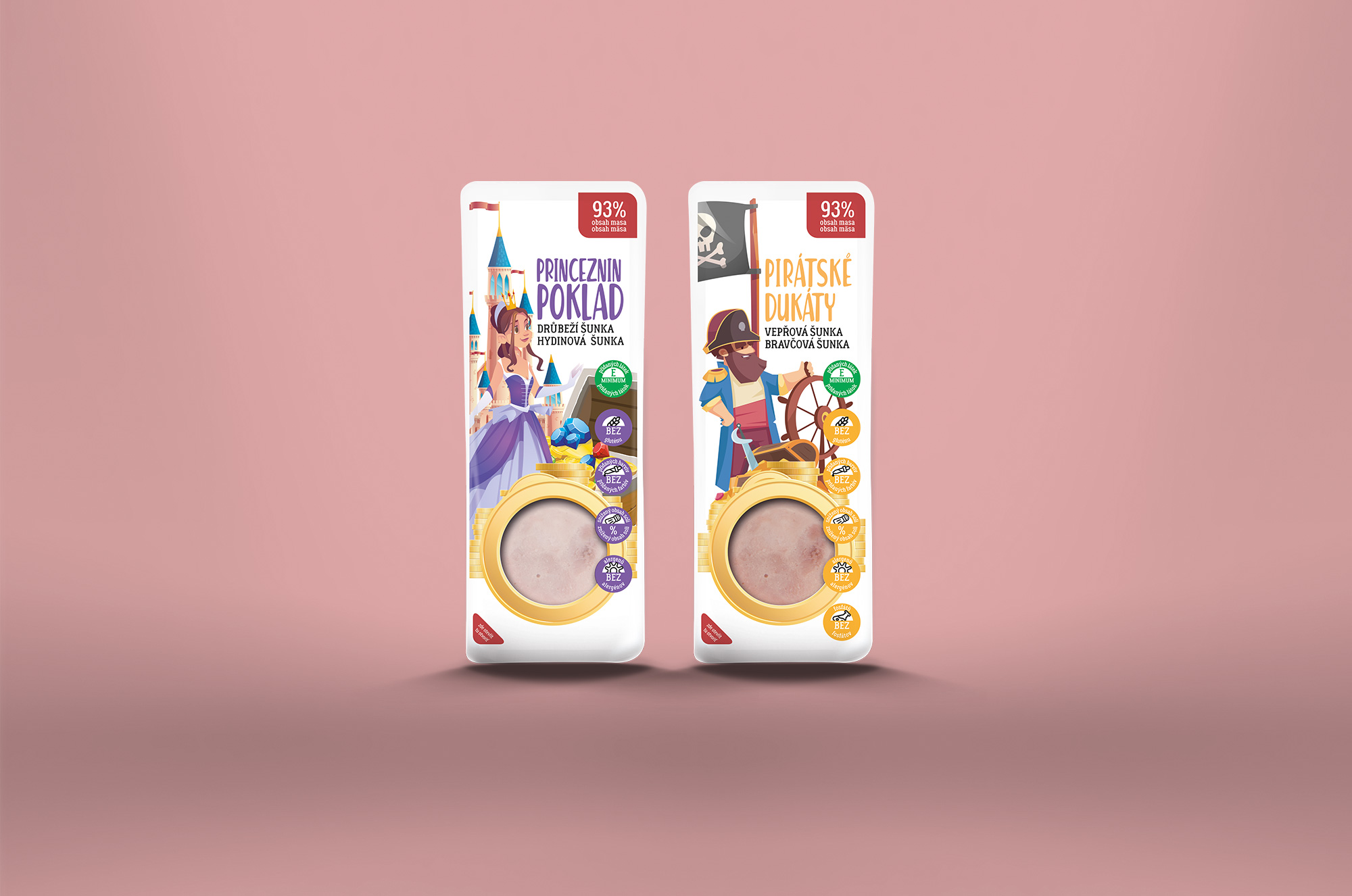 Detské šunky - Grafický dizajn