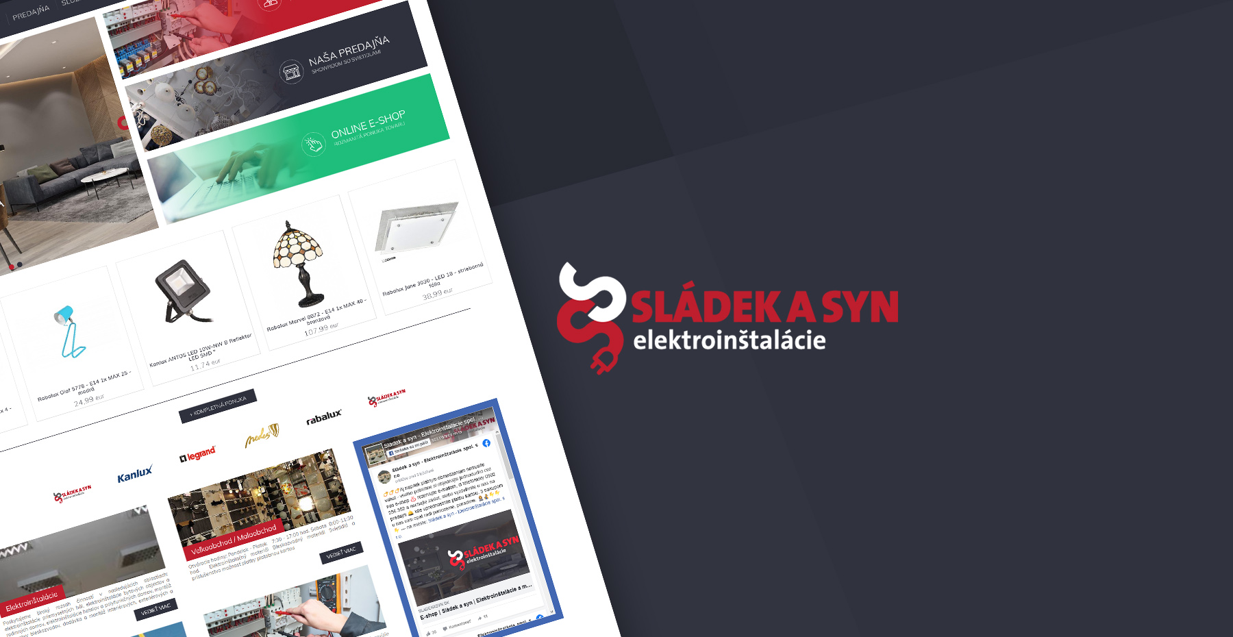 Sládek a syn - Tvorba web stránok