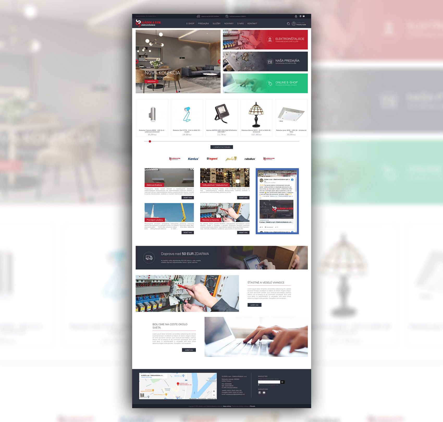 Sládek a syn - Tvorba web stránok