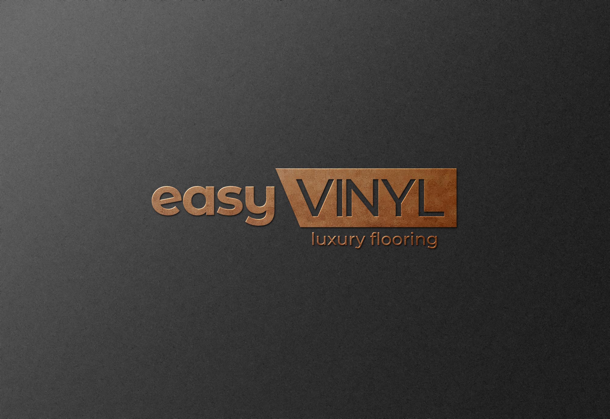 Logo easy vinyl - Tvorba a návrh loga