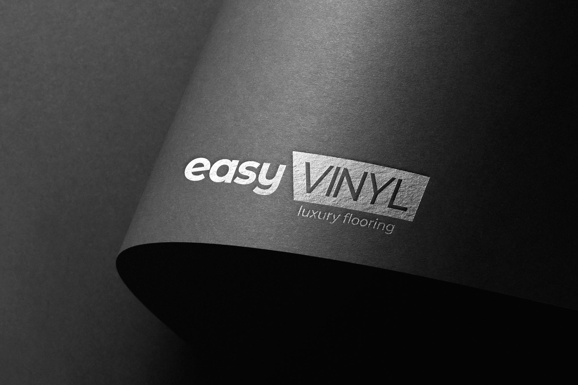 Logo easy vinyl - Tvorba a návrh loga