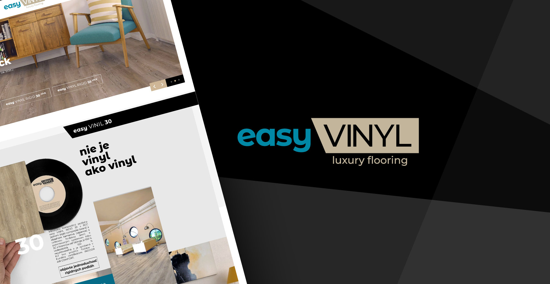 Easy VINYL - Tvorba web stránok