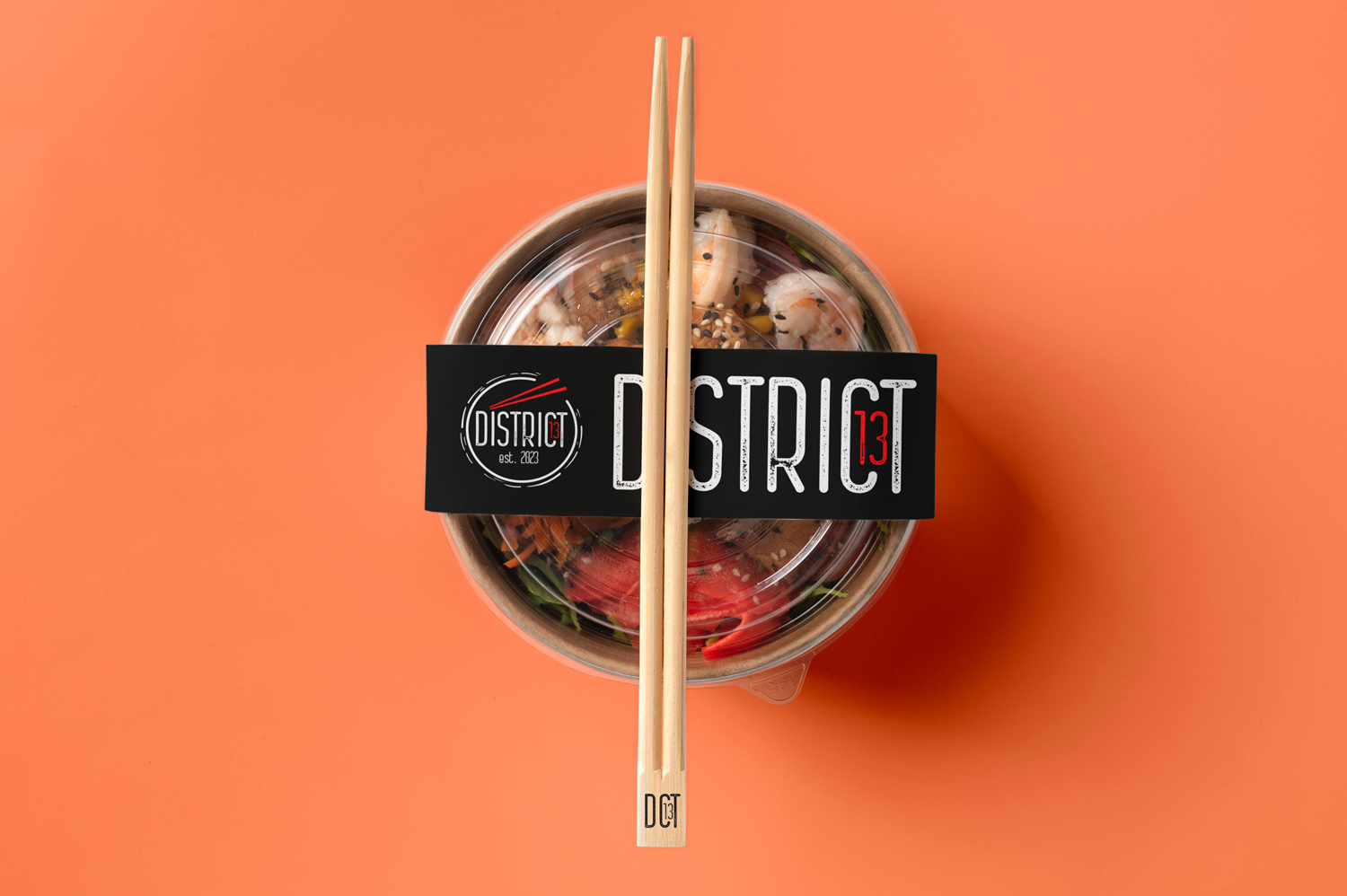 District 13 - Tvorba a návrh loga