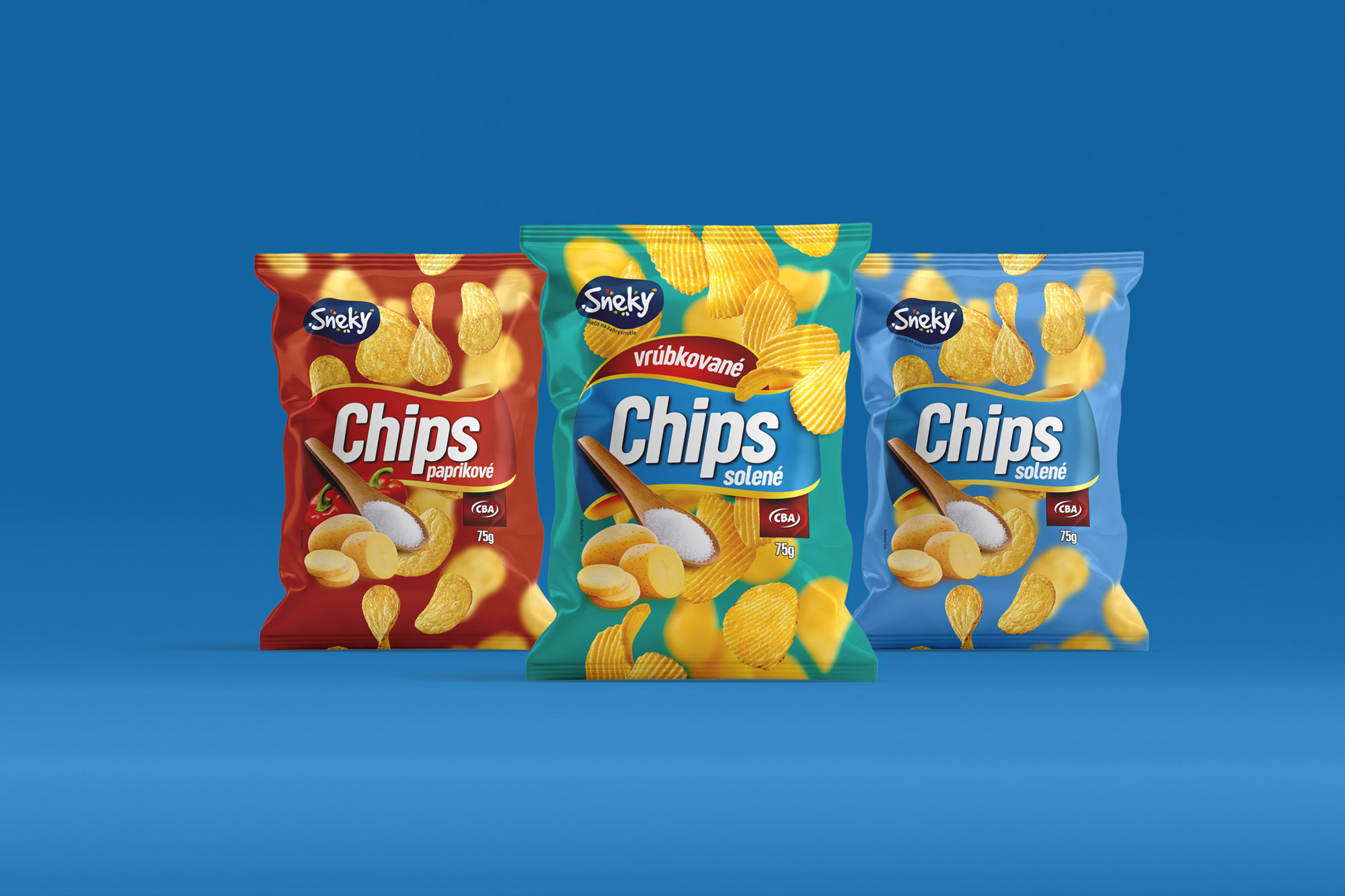 Chips CBA - Obalový dizajn