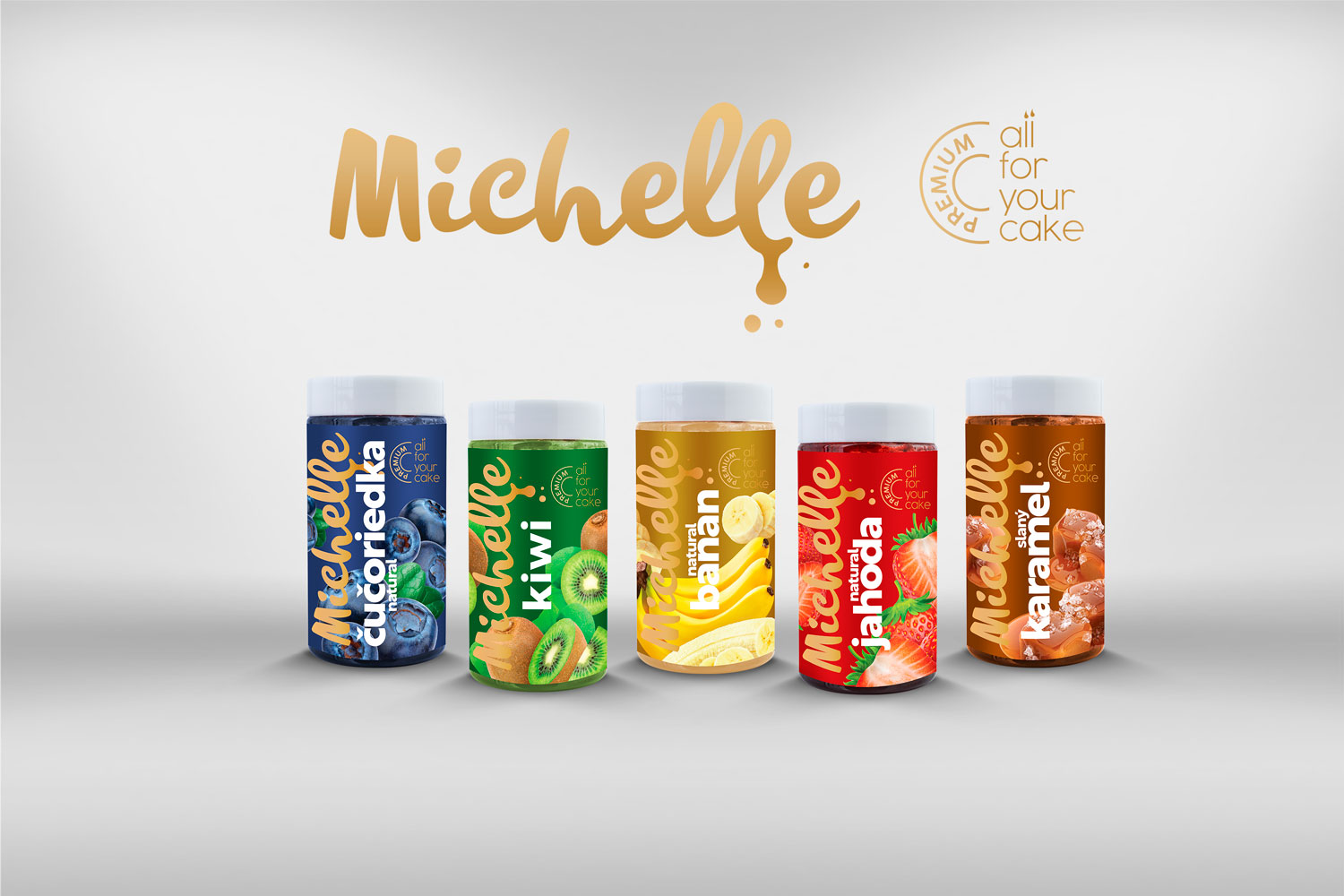 Fruit pastes for cakes - Obalový dizajn