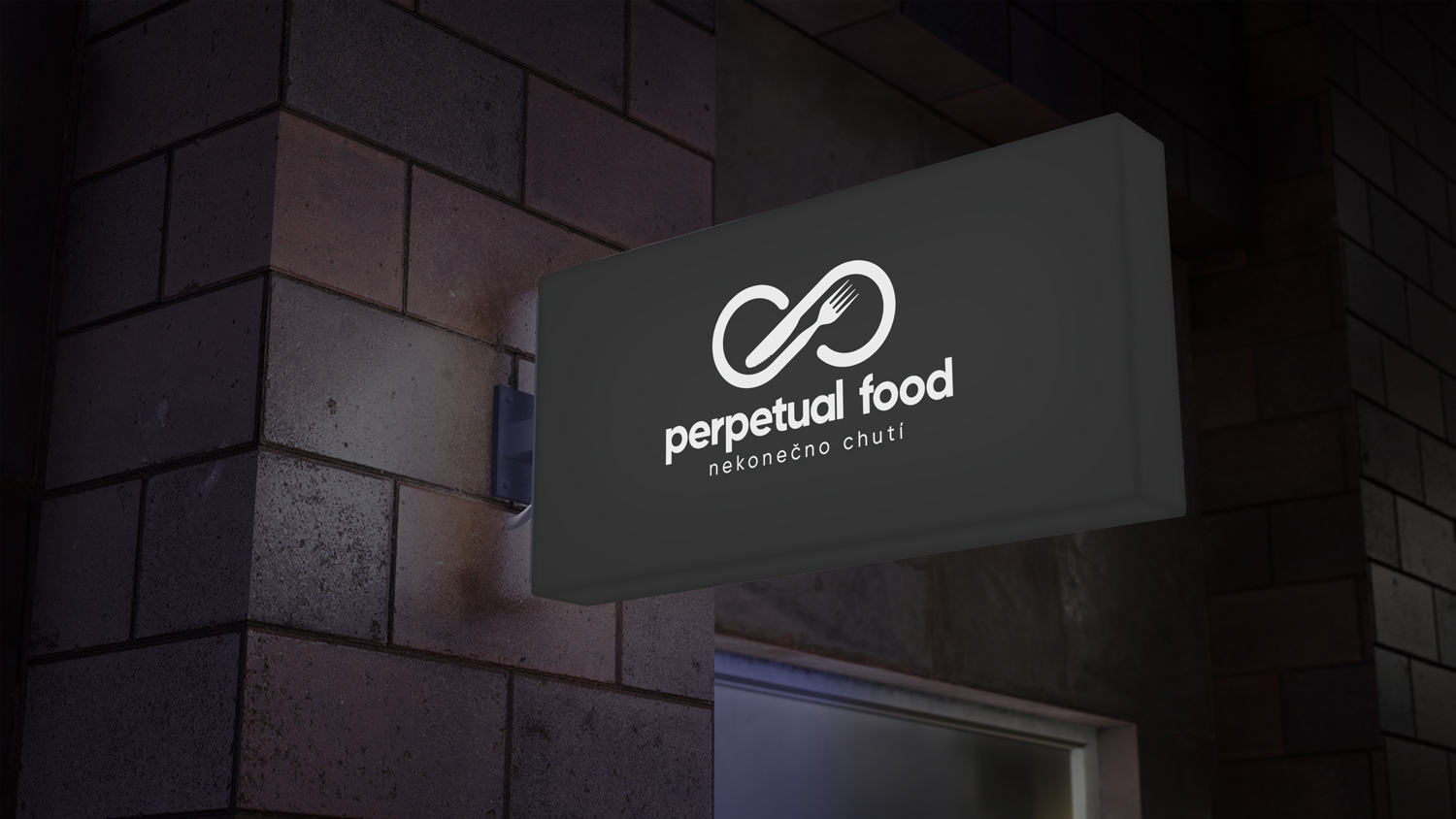 Perpetual Food logo creation and branding - Grafický dizajn