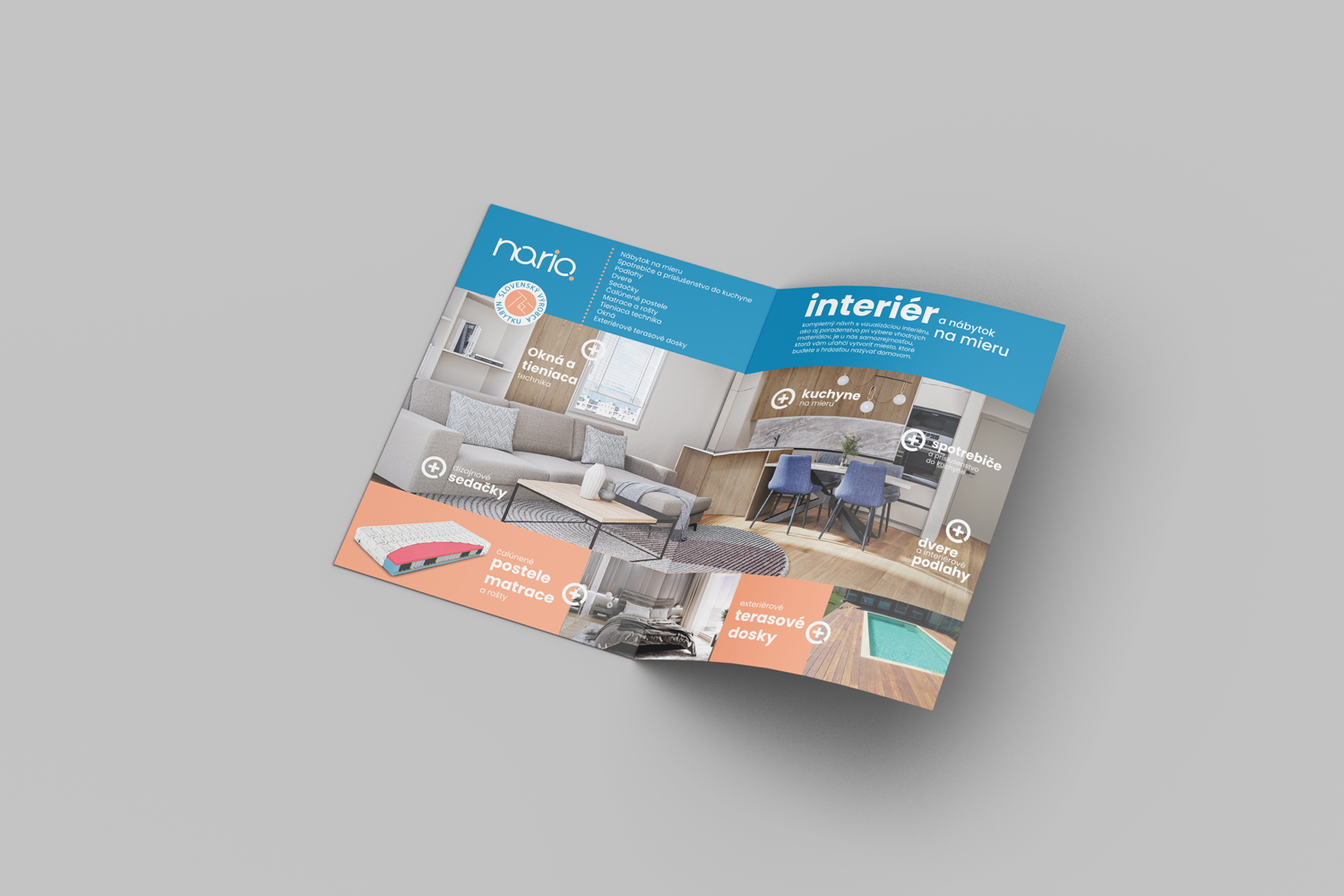 nario's universal offer catalog - Grafický dizajn