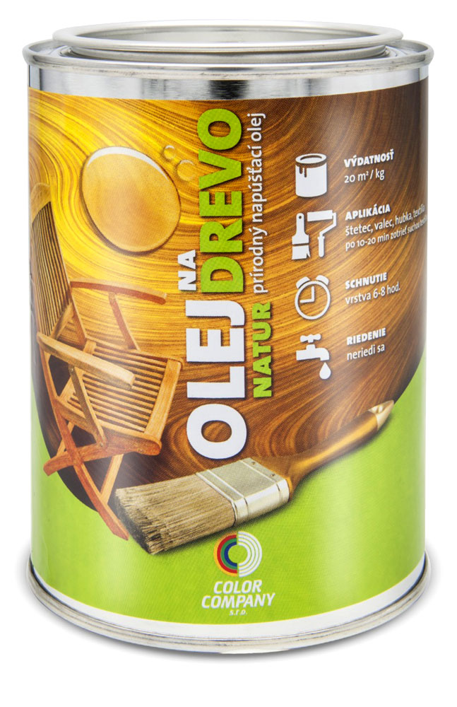 Olej na kameň - Obalový dizajn