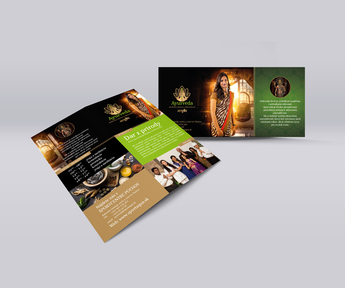 Ayurveda - Grafický dizajn