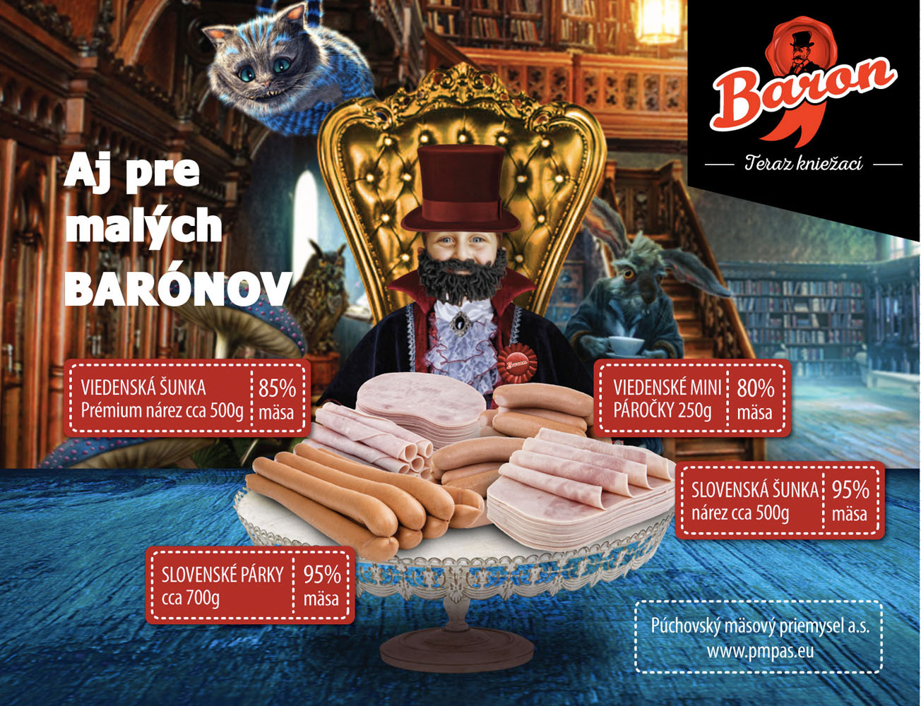 Baron - inzercia kaufland - Grafický dizajn