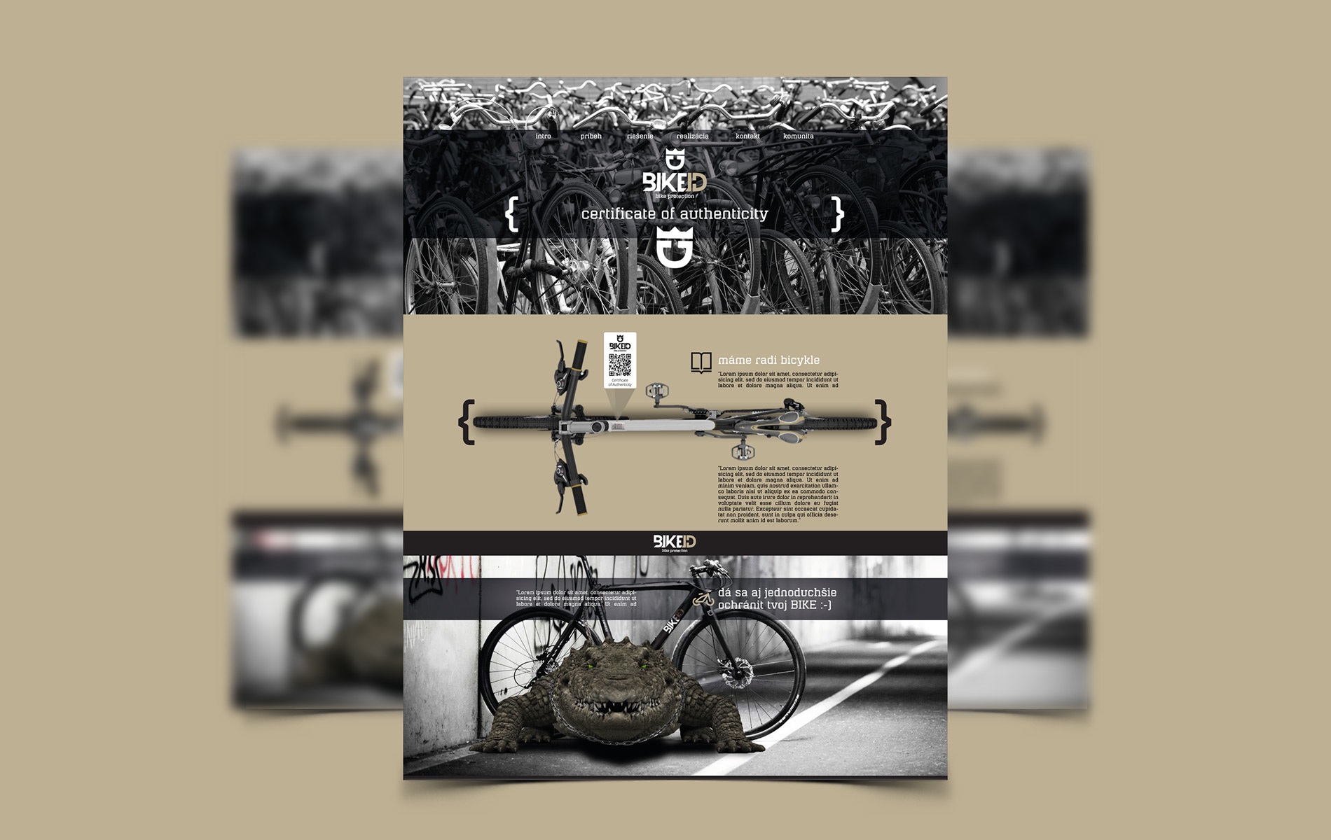 BIKEID - Tvorba web stránok