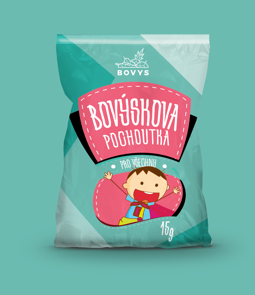 Bovýskova pochúťka - Obalový dizajn