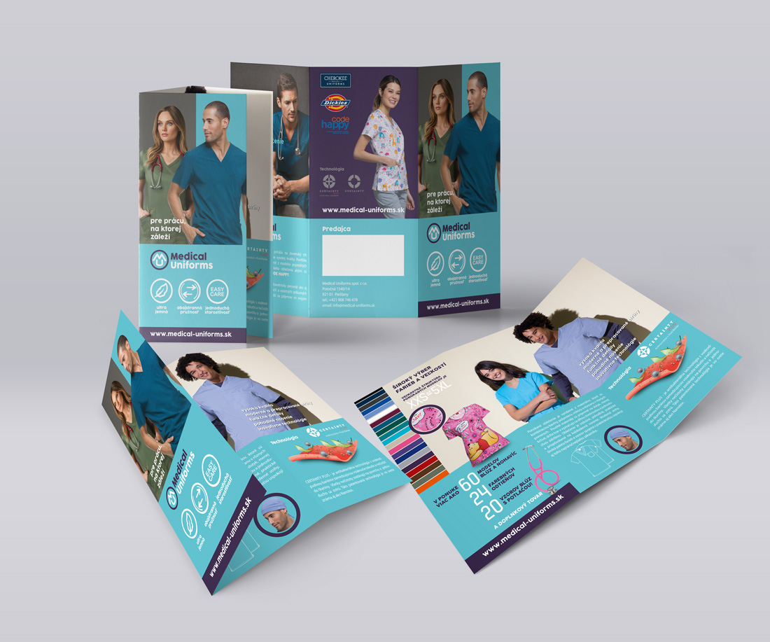 Medical Uniforms - Grafický dizajn