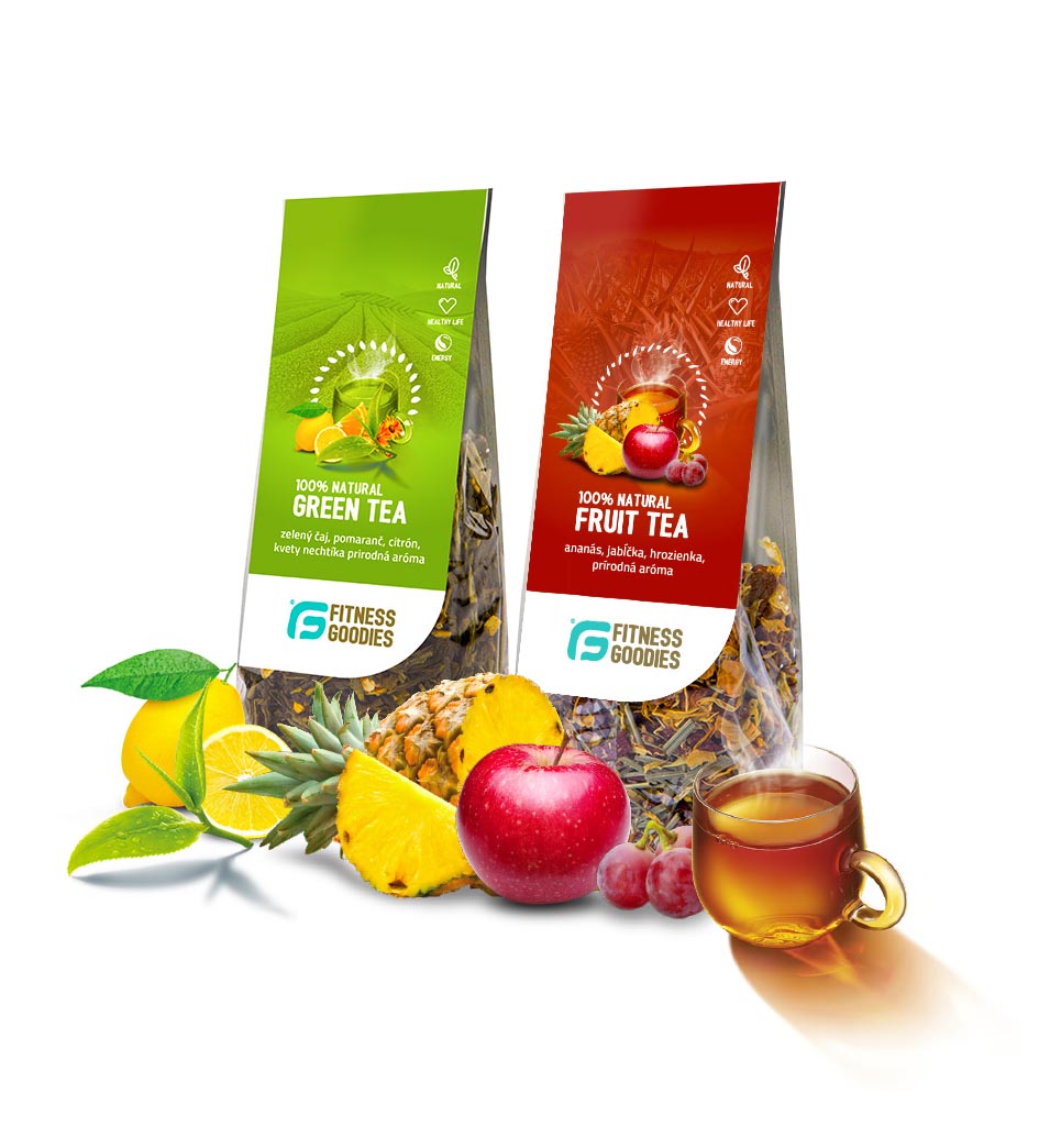 Fitness Čaj - Obalový dizajn