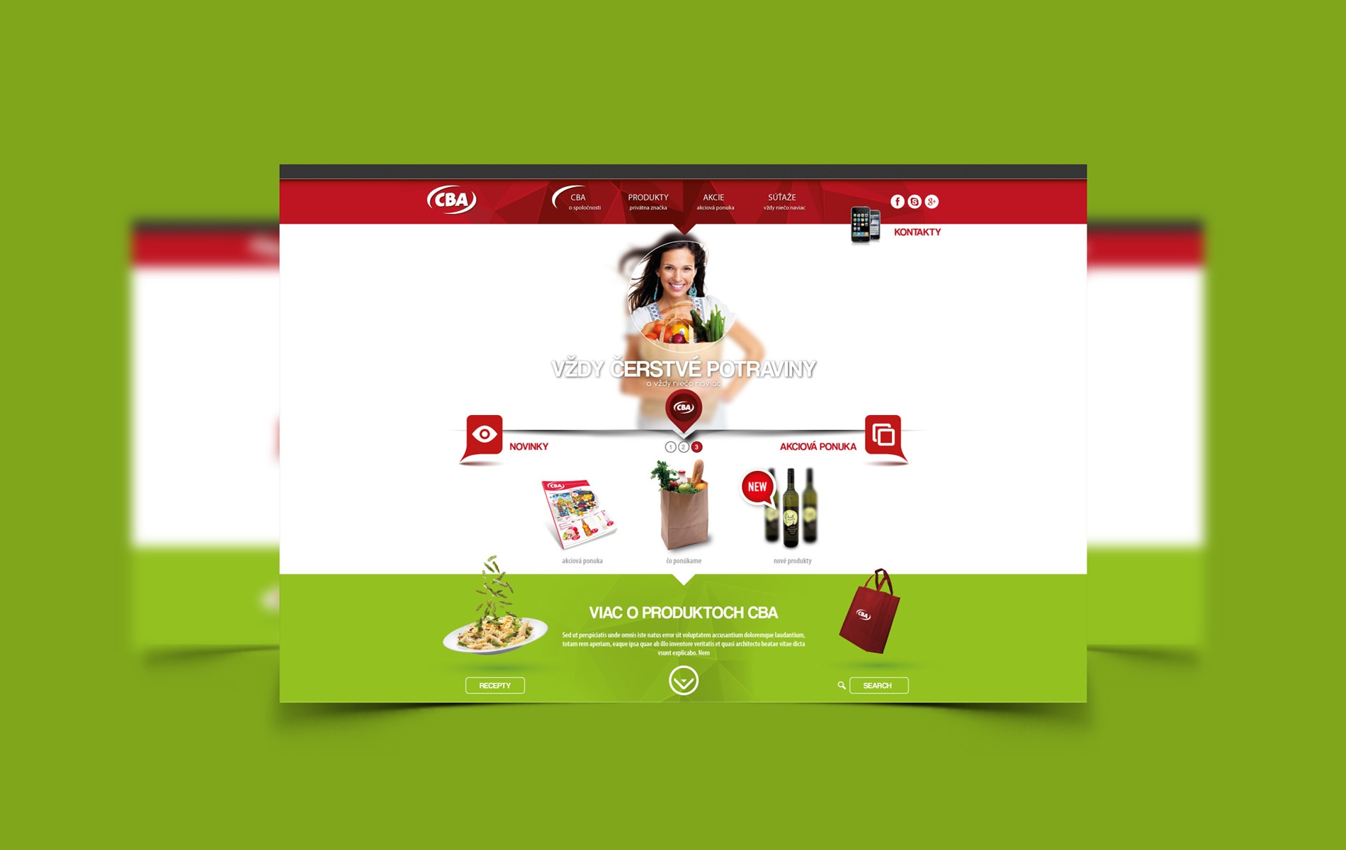 CBA - Tvorba web stránok