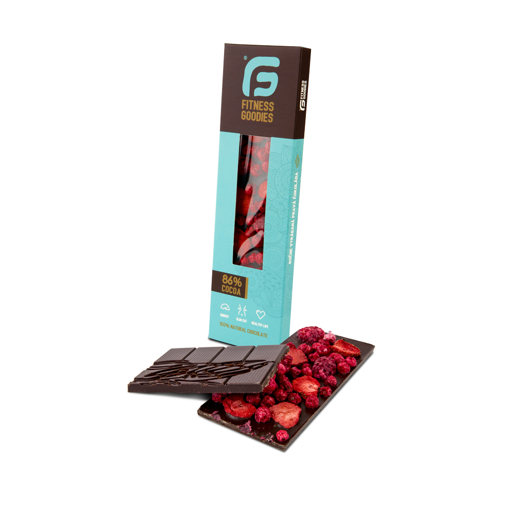 Exkluzívne zdravé čokolády - Obalový dizajn
