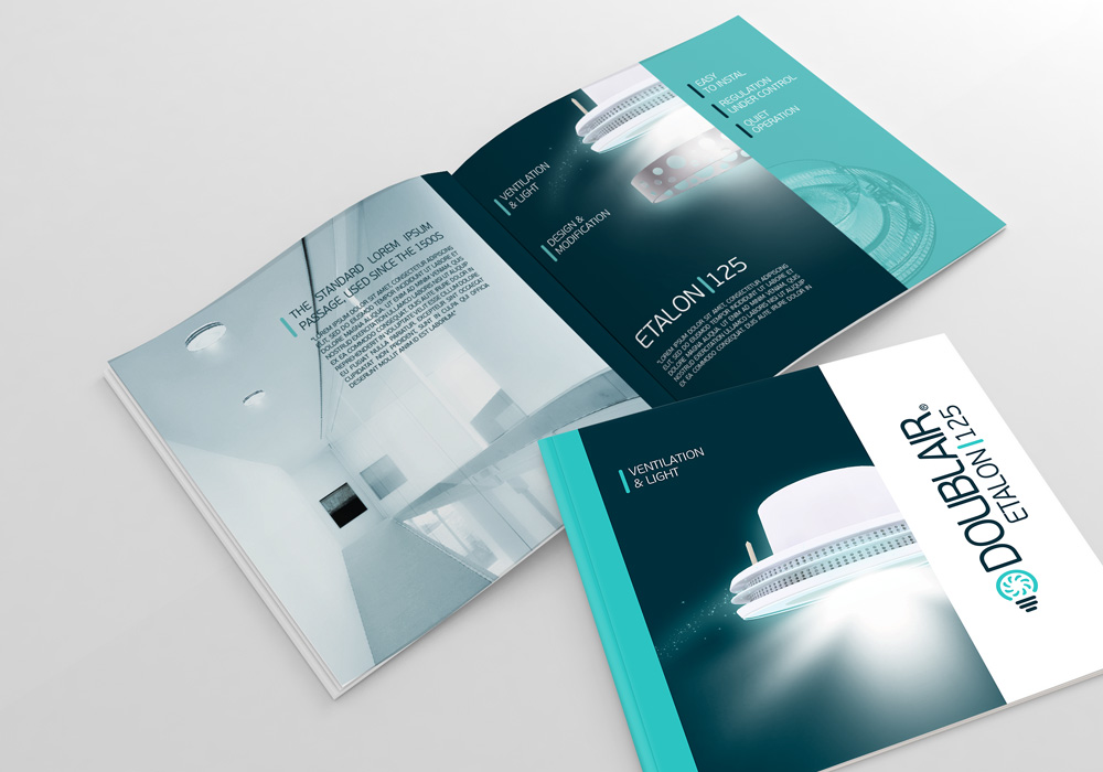 DOUBLAIR ETALON 125 - Grafický dizajn