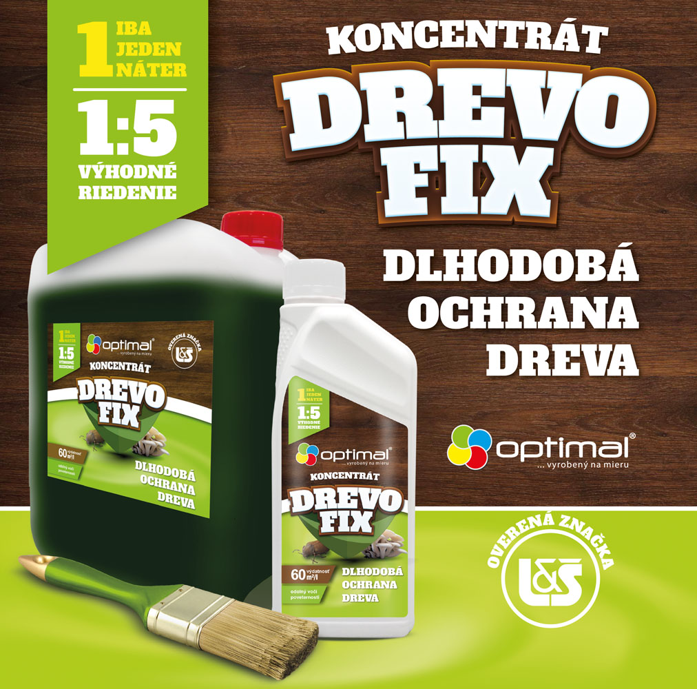 Drevofix Optimal - Obalový dizajn