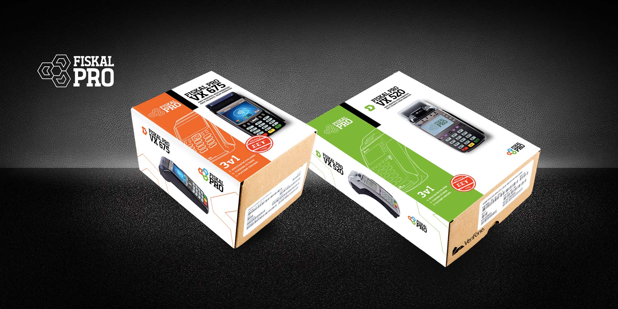 Pokladňa Fiskal PRO - Obalový dizajn