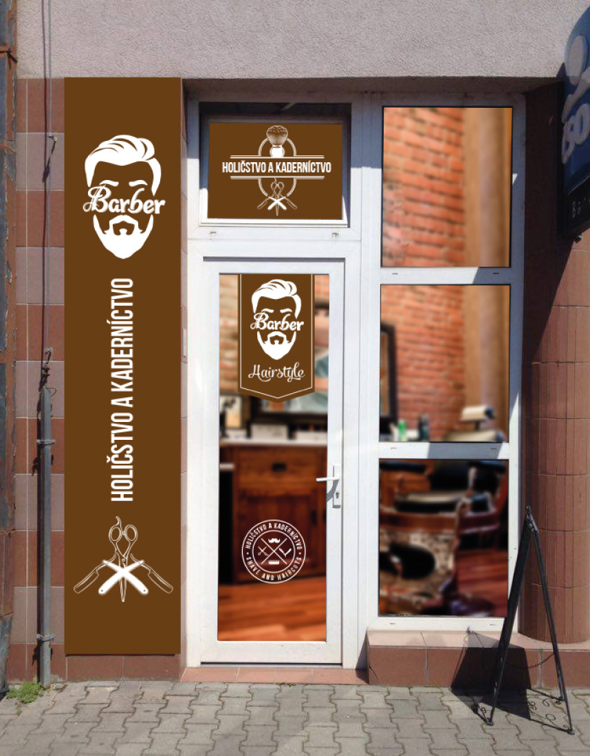 Barber shop - Grafický dizajn