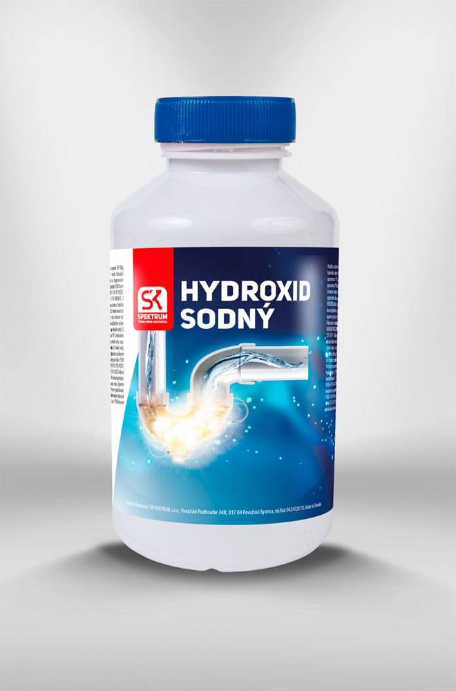 Hydroxid sodný - Obalový dizajn