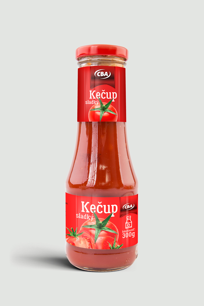 Kečup sladký - Obalový dizajn