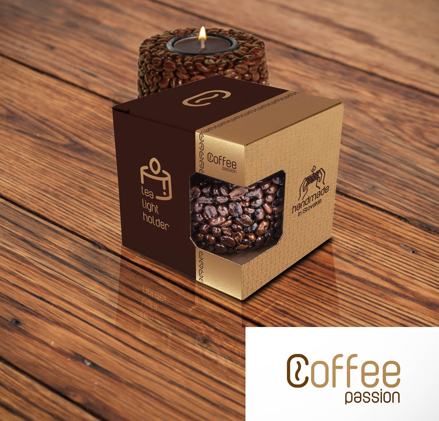 Coffe passion - Obalový dizajn