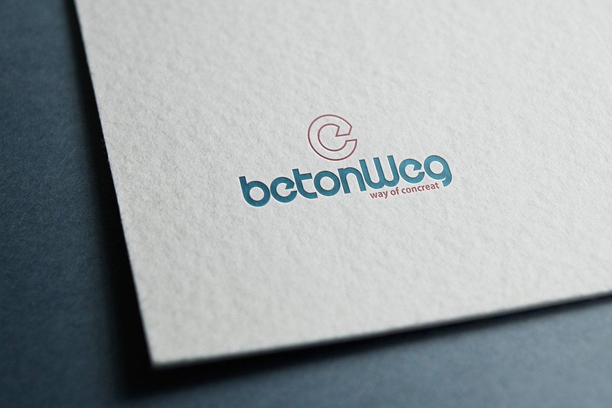 BetonWEG - Tvorba a návrh loga