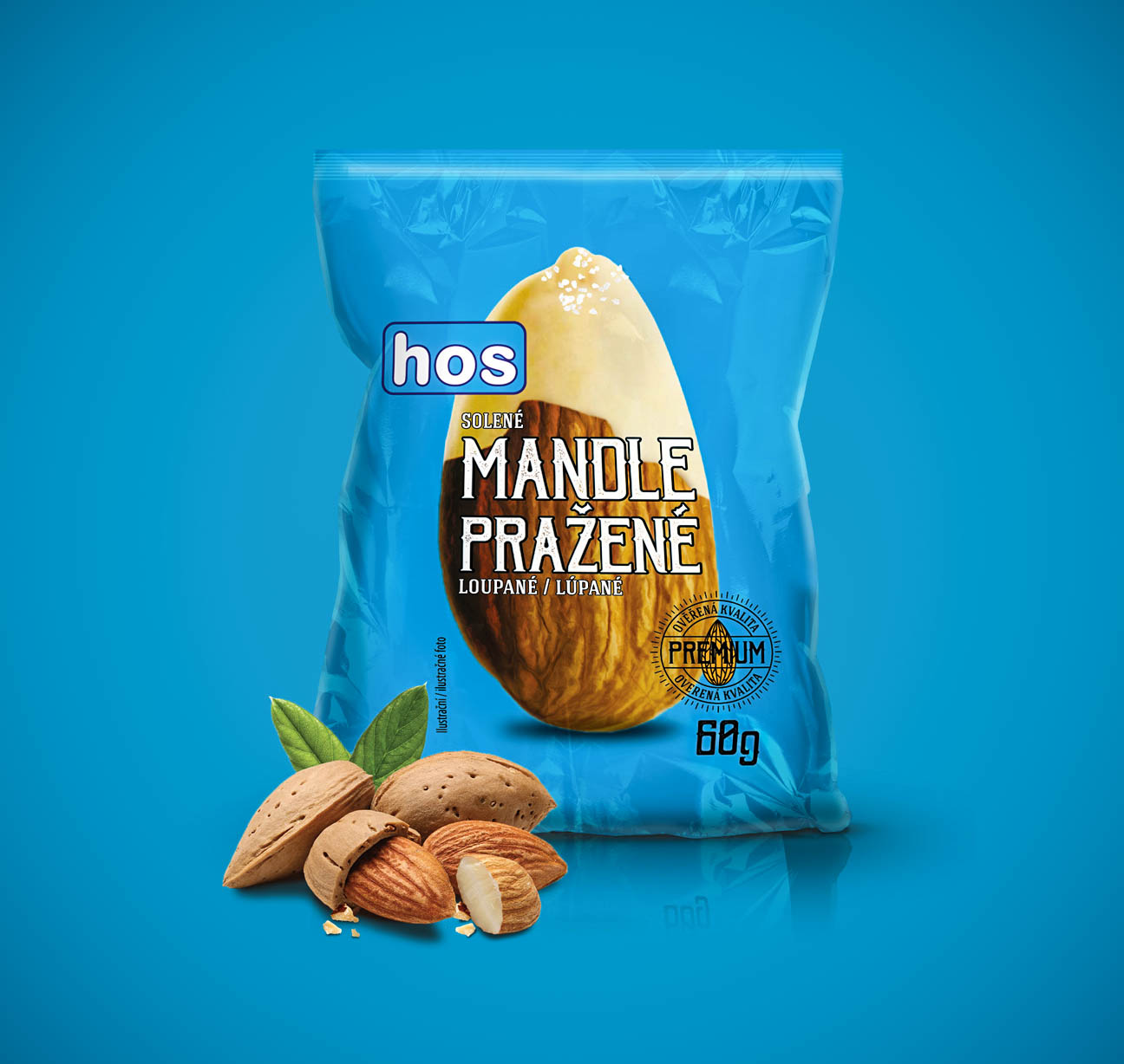 Obal pre arašidy, pistácie a kešu - Obalový dizajn