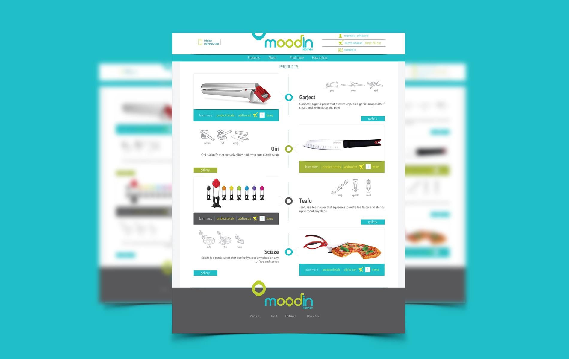 MOODIN - Tvorba web stránok