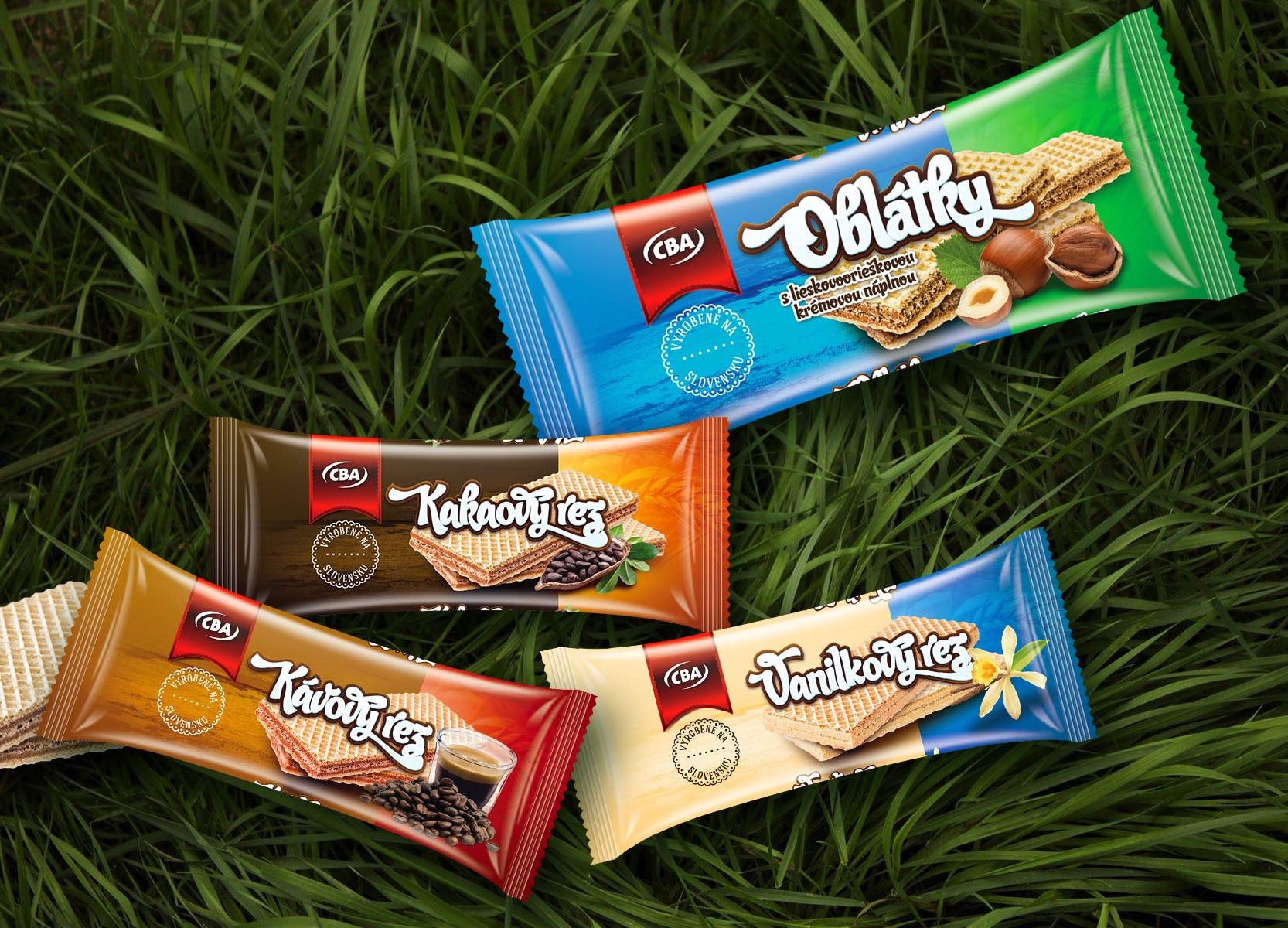 Oblátky - Obalový dizajn