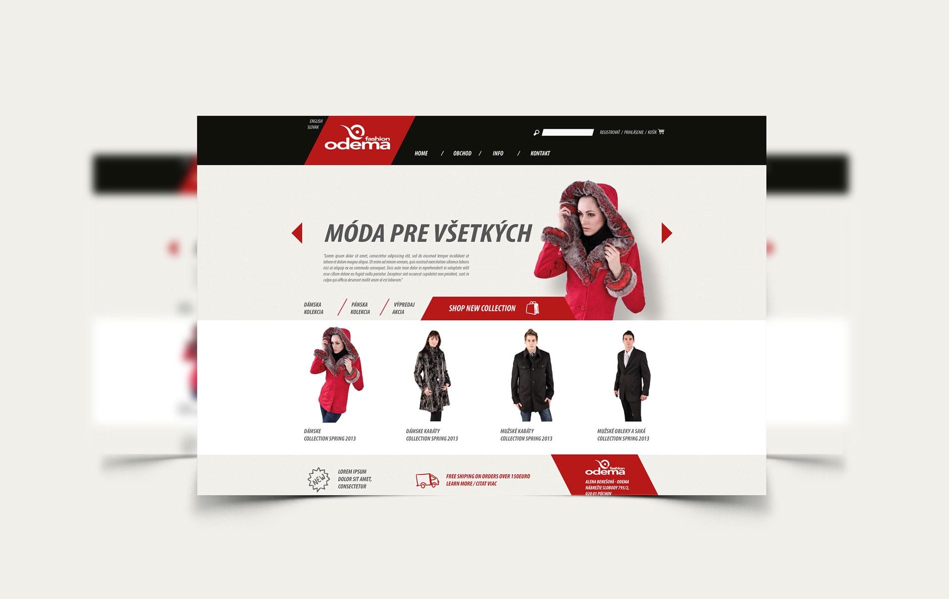 Odema - Tvorba web stránok