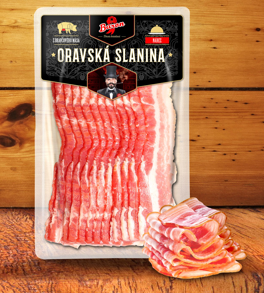 Baron - oravska slanina - Obalový dizajn
