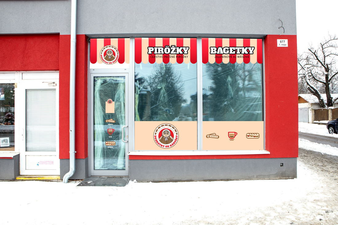 Pirôžkáreň - Grafický dizajn