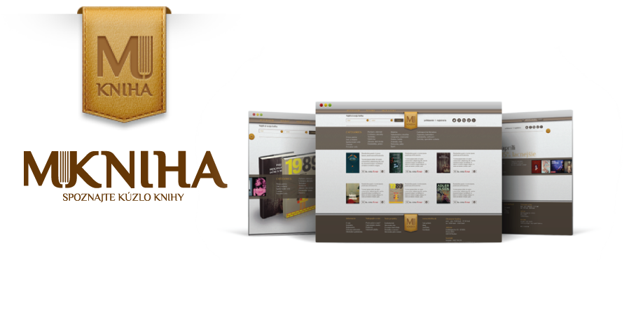 Kníhkupectvo M-Kniha - Tvorba a návrh loga