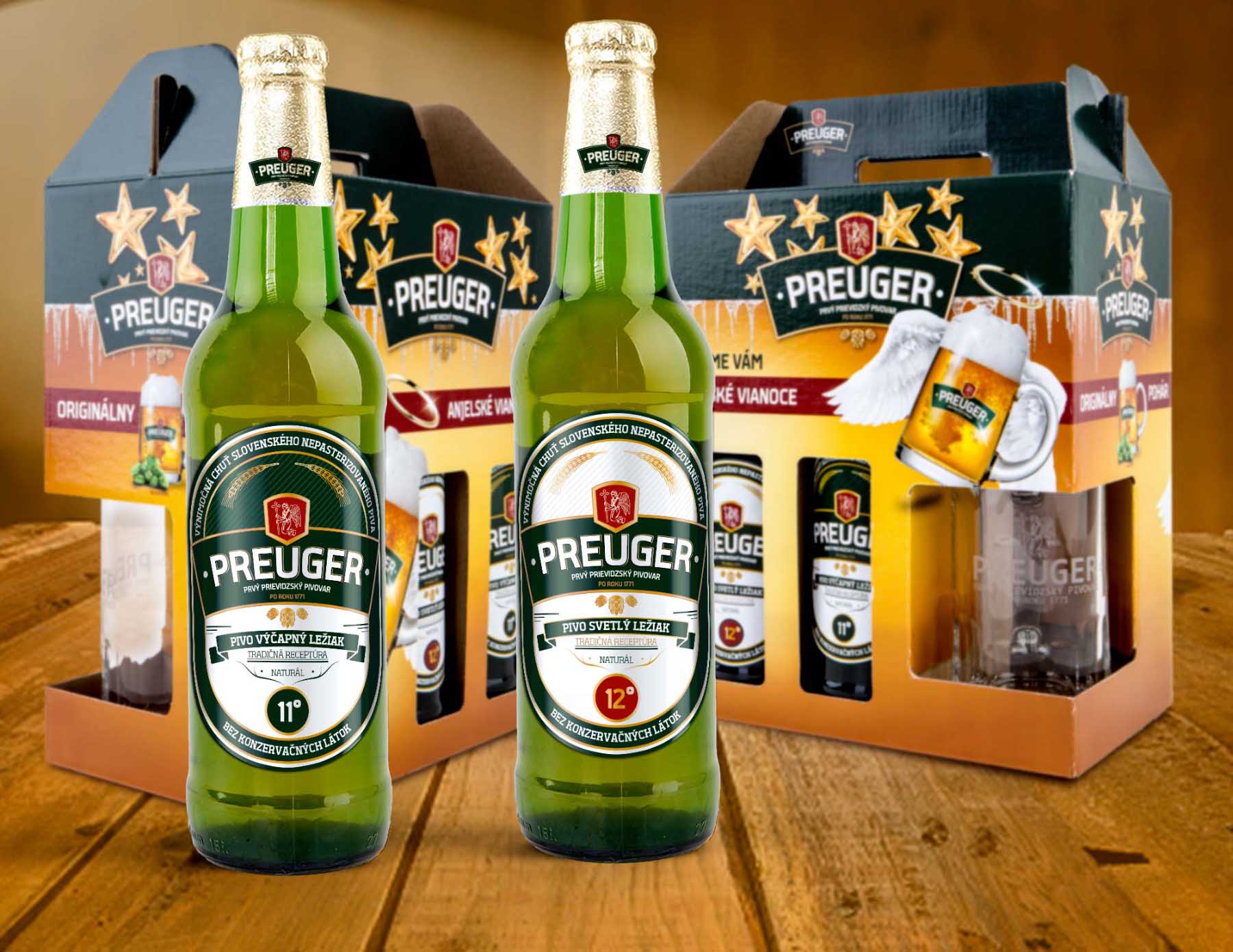 PIVO PREUGER - Obalový dizajn