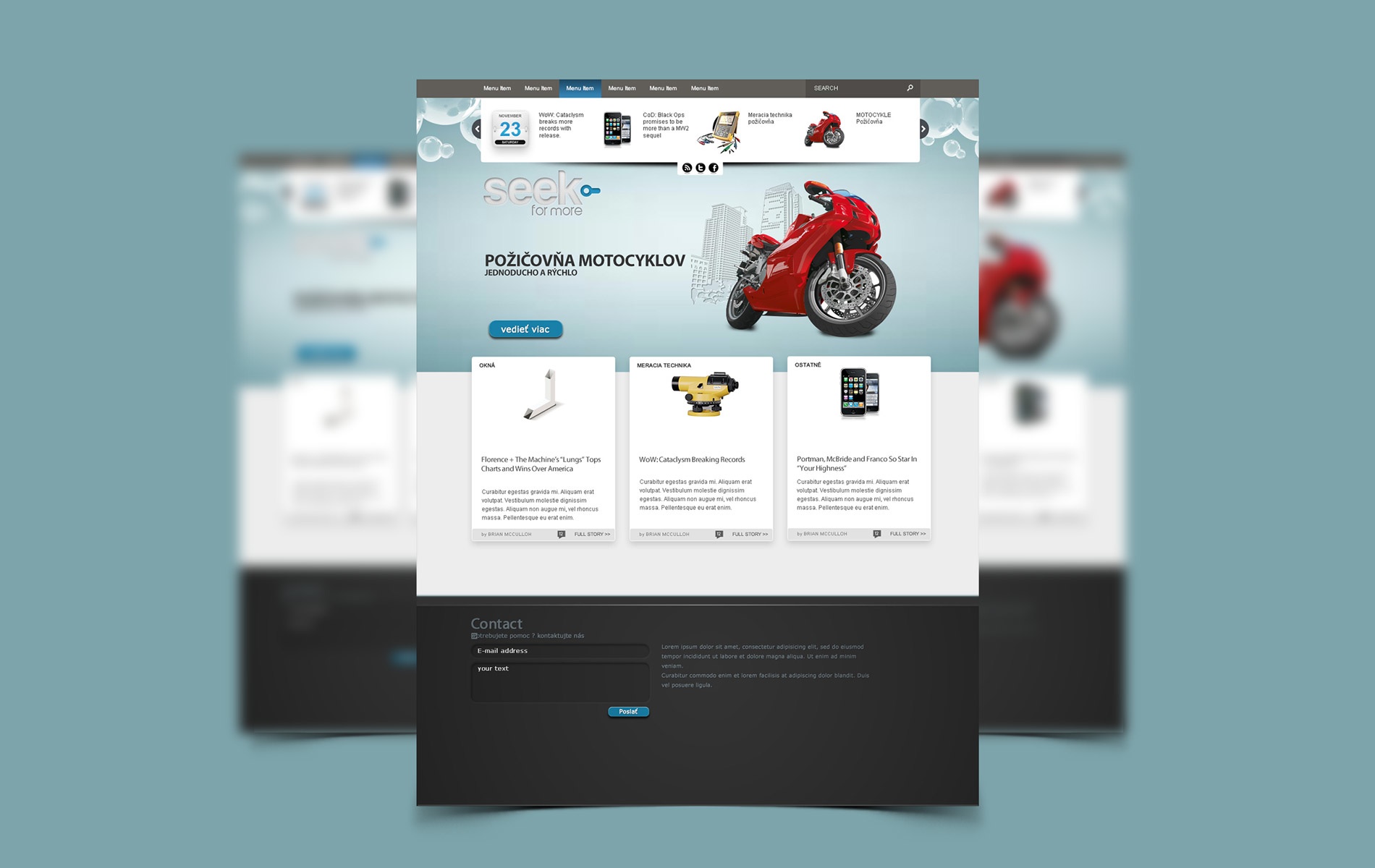 Seek - Tvorba web stránok