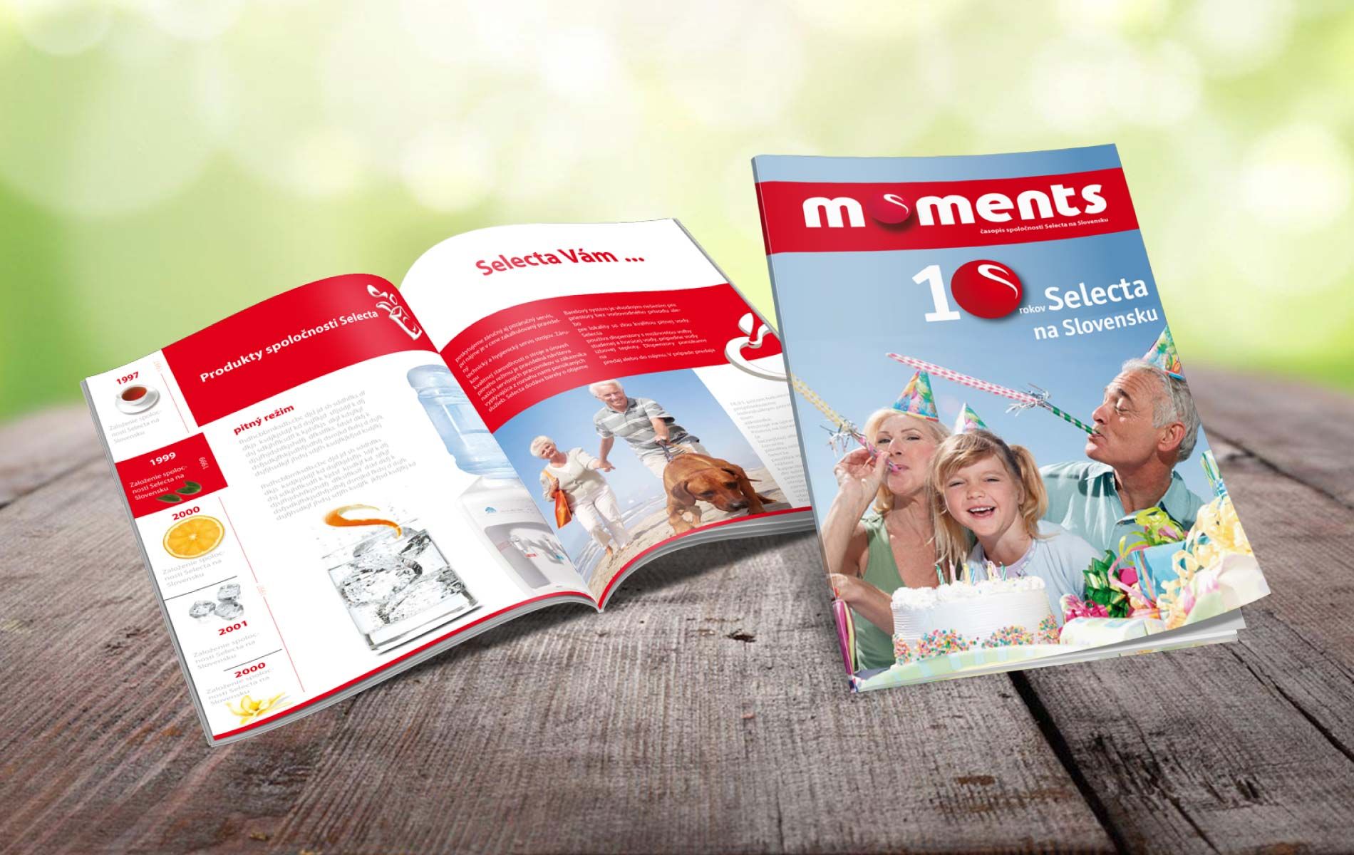 SELECTA - Grafický dizajn