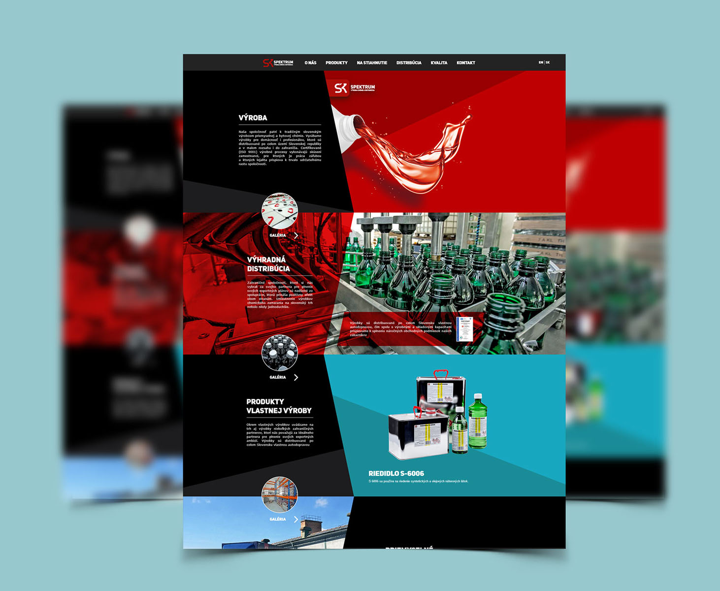 ŠK spektrum - Tvorba web stránok