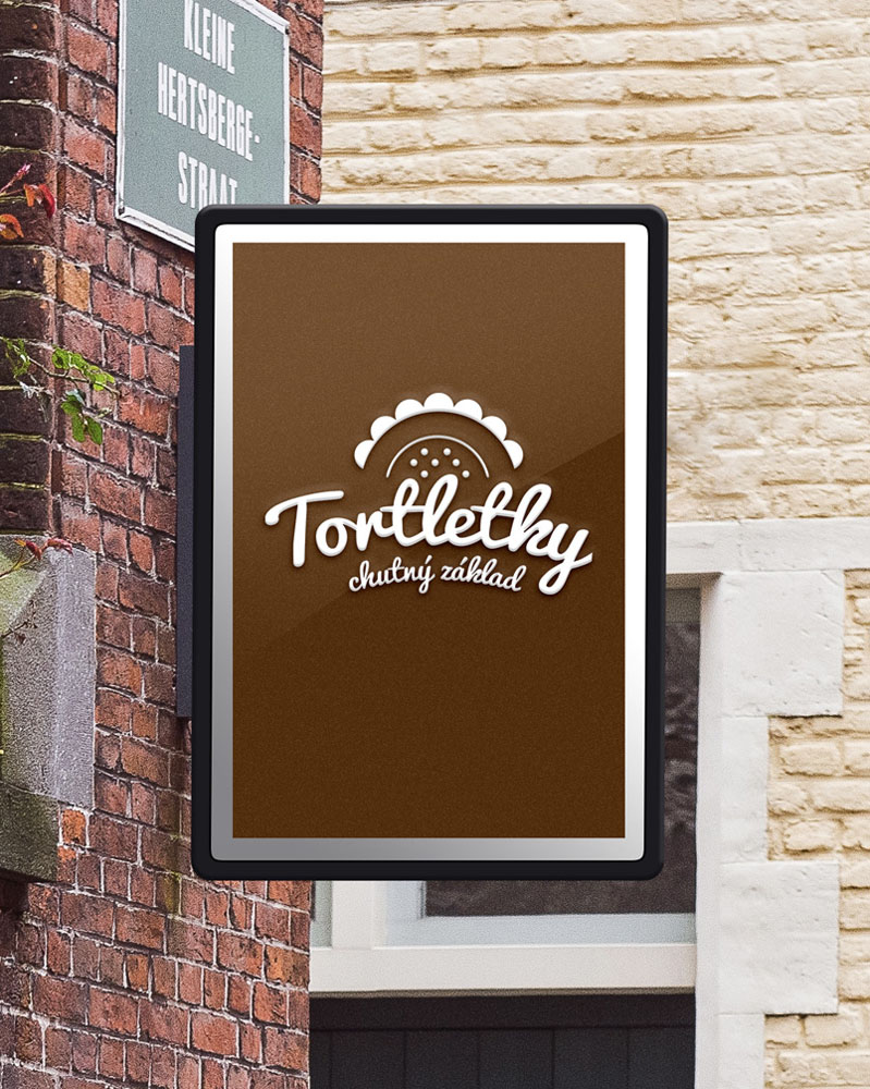 Tortletky - Tvorba a návrh loga