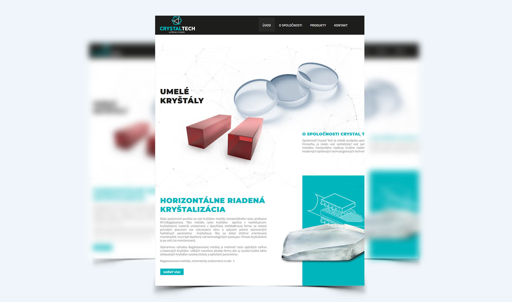 Crystal Tech - Tvorba web stránok